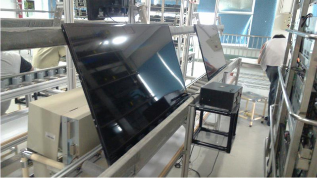 Intelligent production line contains various line bodies